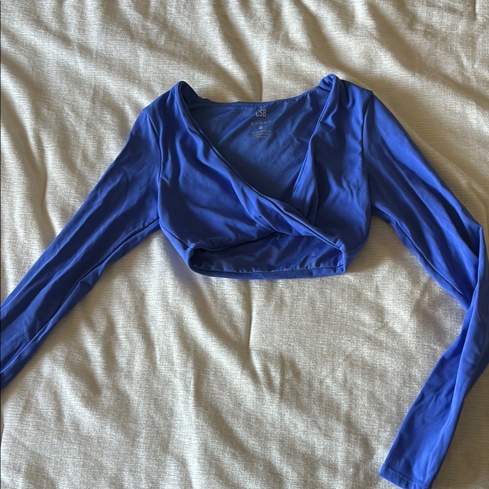 CSB LONG SLEEVE CROP TOP